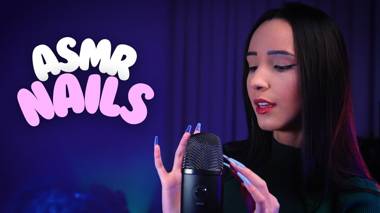 ASMR COLOQUEI AS MAIORES UNHAS PARA ARRANHAR VOCÊ ♡ fast tapping, scratch & mouth sounds ♡ 4K