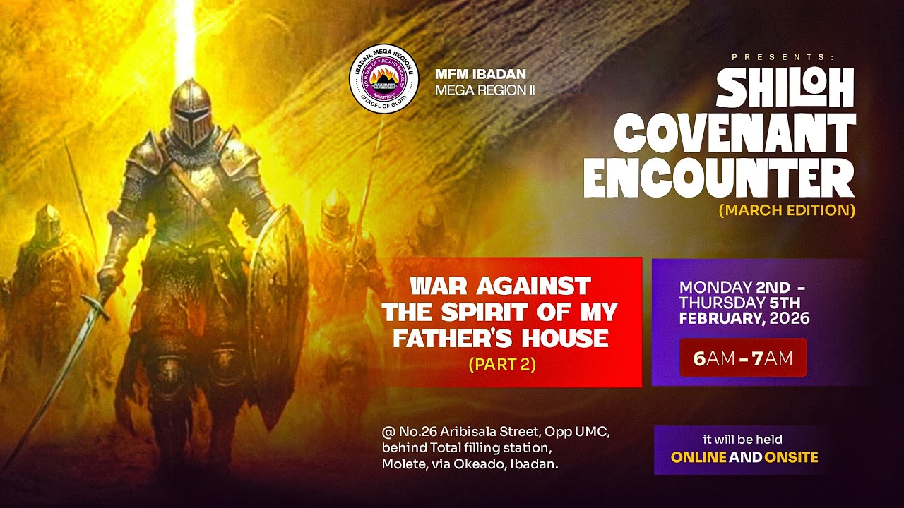 WAR AGAINST THE EVIL POWER OF MY FATHER'S HOUSE (SEASON 2) || SHILOH COVENANT ENCOUNTER || DAY 1