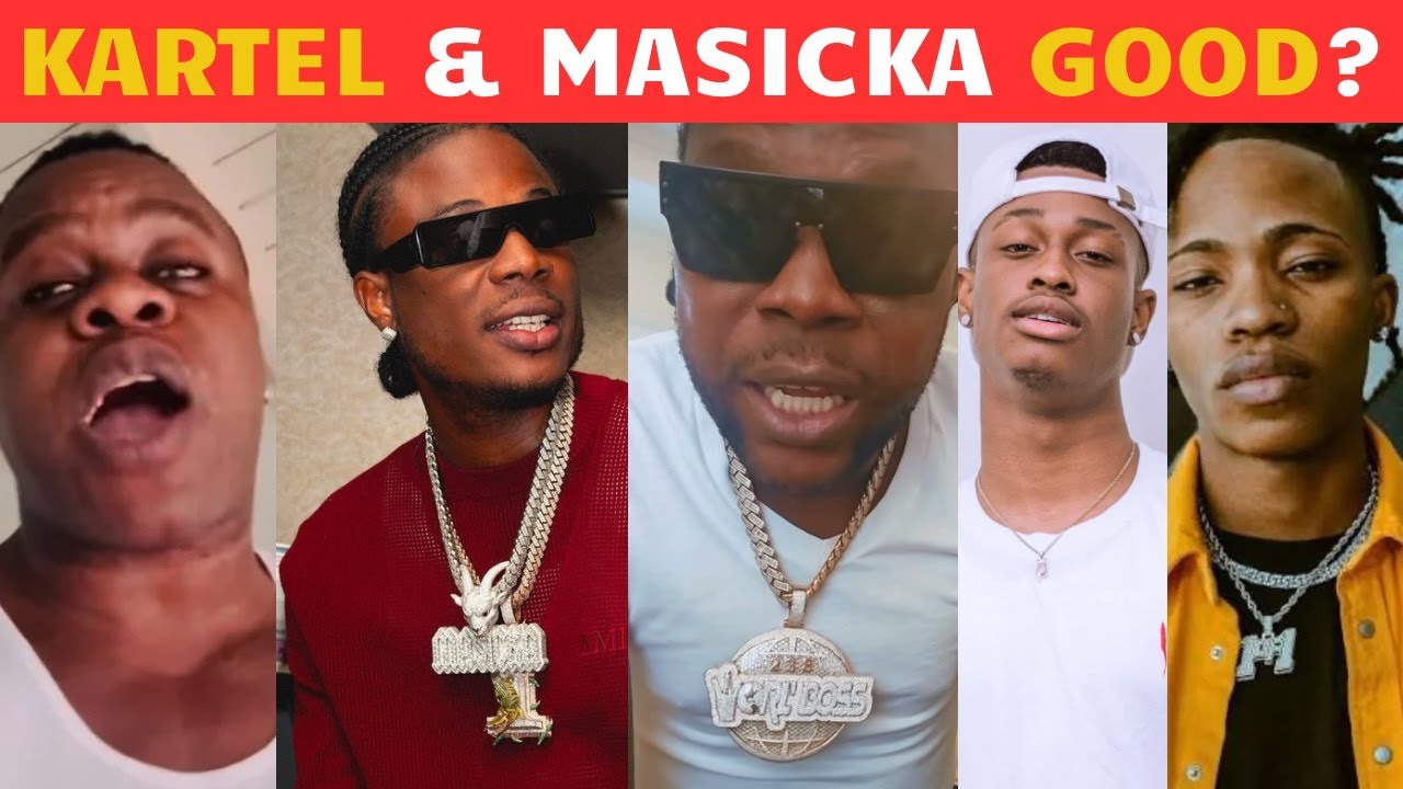 VYBZ KARTEL & MASICKA хорошо? Кто боится ALKALINE? MC NUFFY говорит! DJ MAC & ARMANI ссорятся из-...