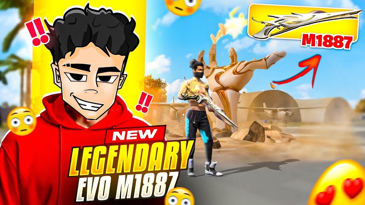 Finally I Purchased New Legendary Evo M1887 Gunskin 🔫 By Playing Tournament 🤯- Free Fire