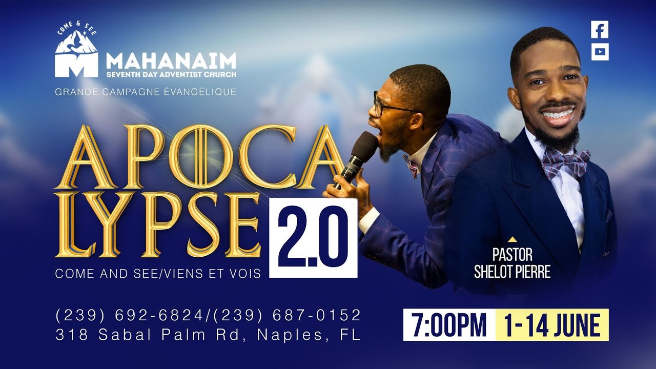 Jour 10 | Apocalypse 2.0 | 6.10.25 | Pastor Shelot Pierre | MHSDA Live Stream