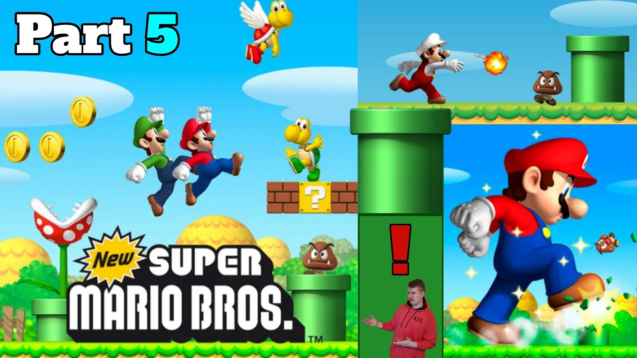 New Super Mario Bros - Playthrough Part 5