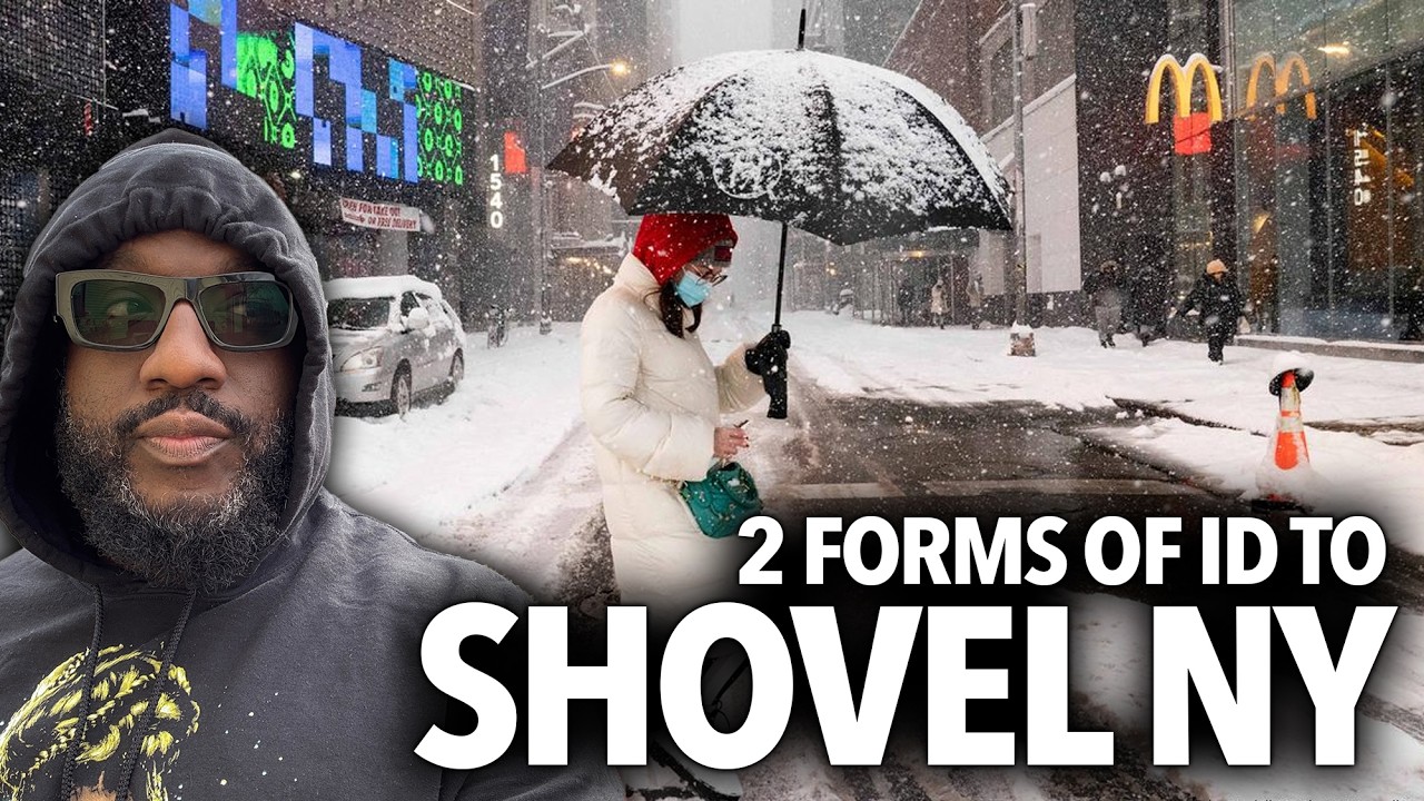 New York Mayor Zohran Mamdani Say You Need 2 Forms of I.D. To Shovel, But Shouldn't Need Any To Vote