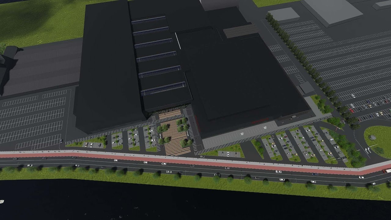 Video-animatie nieuwe hoofdentree Brabanthallen 's Hertogenbosch