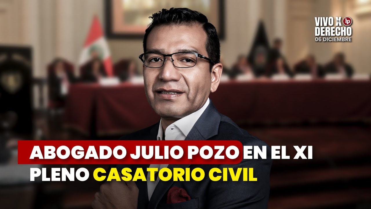 Abogado Julio Pozo en el XI Pleno Casatorio Civil (prescripci&oacute;n adquisitiva)
