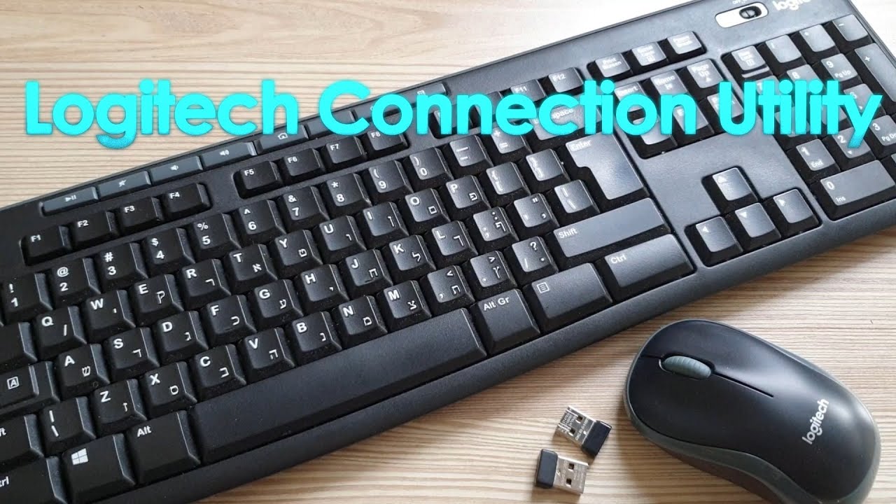Перепрограммируйте приемник клавиатуры и мыши с помощью Logitech Connection Utility
