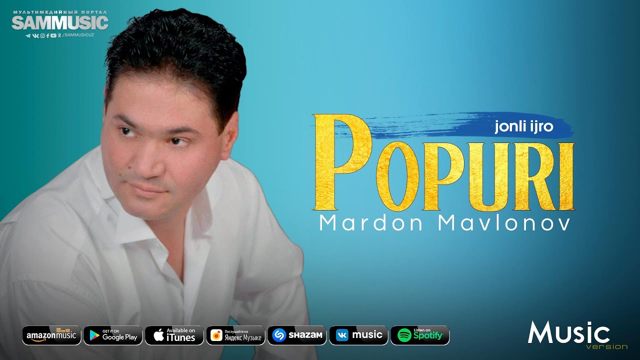 Mardon Mavlonov - Popuri (Samarqand to'y)