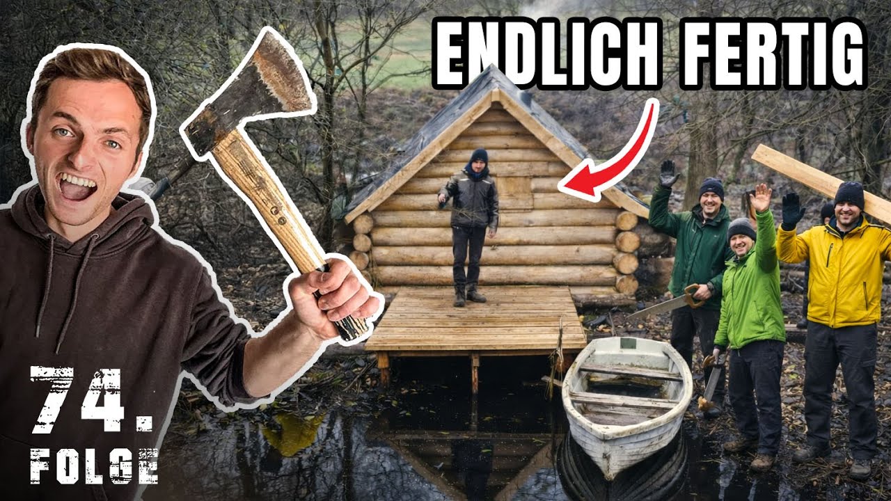 Ich BAUE mit meinen Freunden das BLOCKHAUS fertig | Folge 74