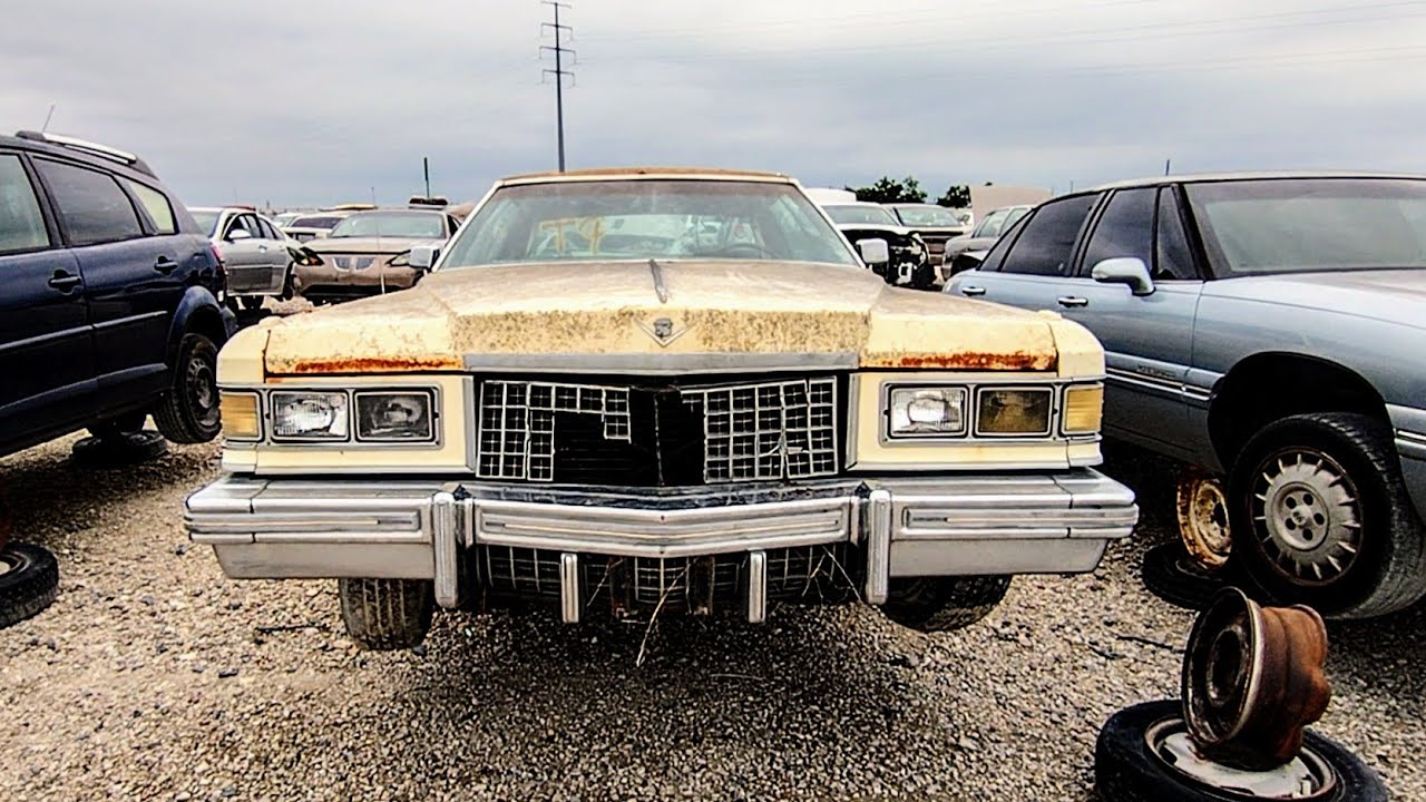 1976 Cadillac Sedan DeVille Junkyard Find