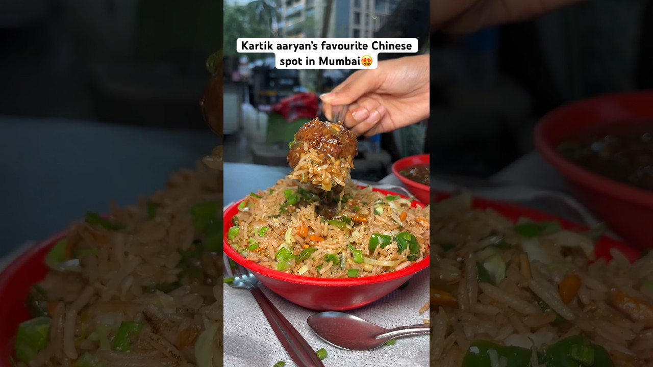 📍Sagar Chinese, Juhu, Mumbai #chinesefood #kartikaaryan #juhu #streetfood #mumbaifoodblogger
