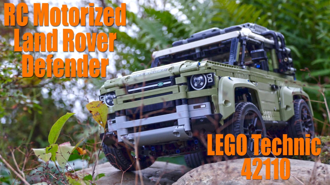 Радиоуправляемый моторизованный Land Rover Defender LEGO Technic 42110
