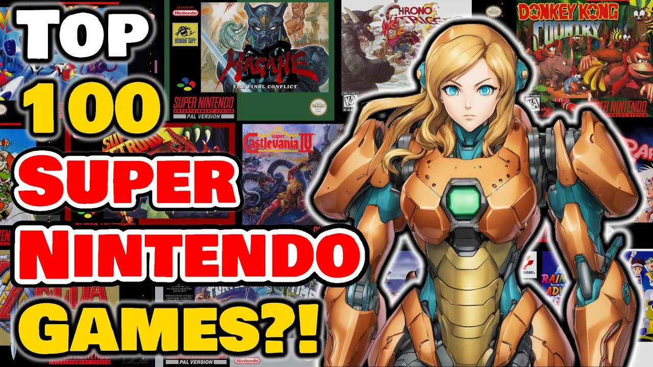 Top 100 Best SNES Games Ever