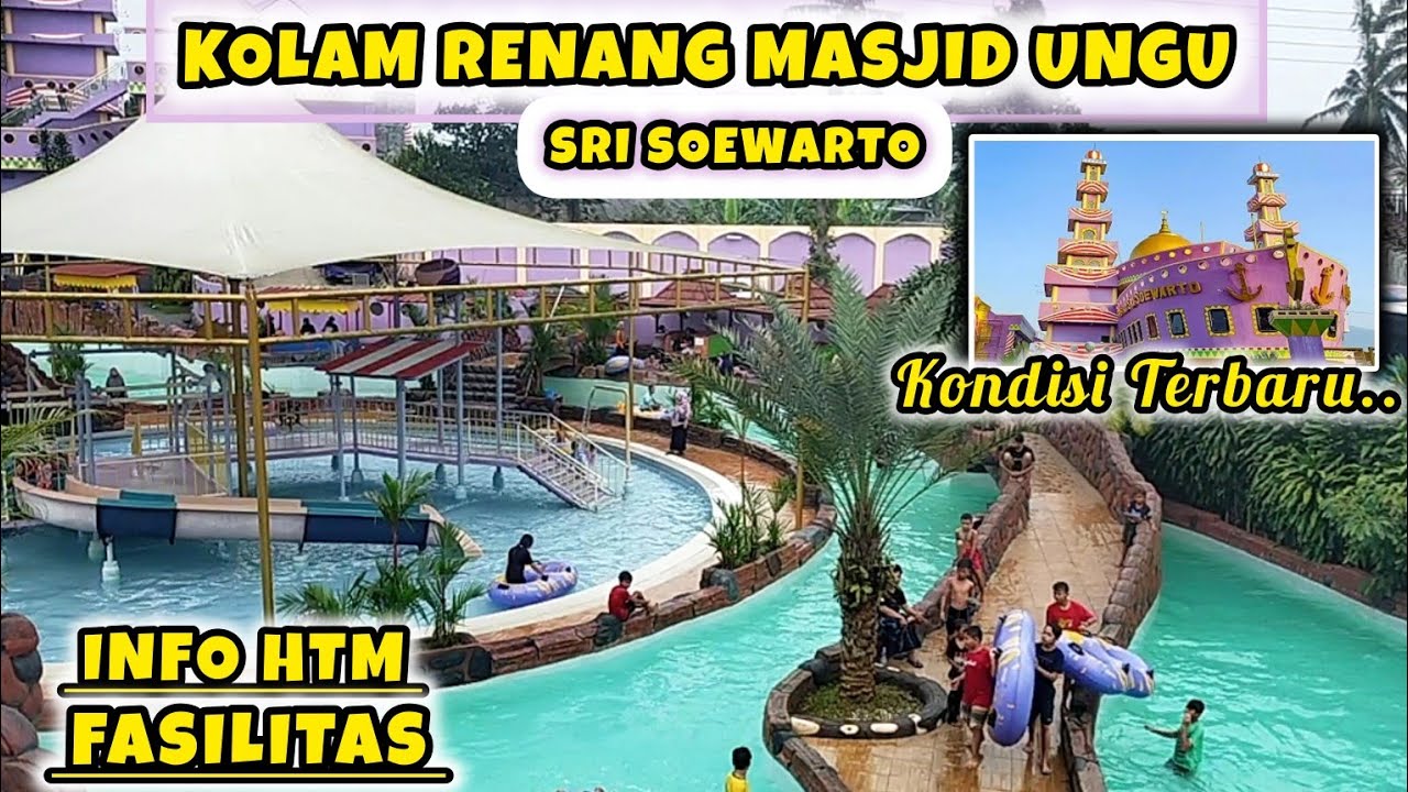 KOLAM RENANG MASJID KAPAL UNGU SRI SOEWARTO
