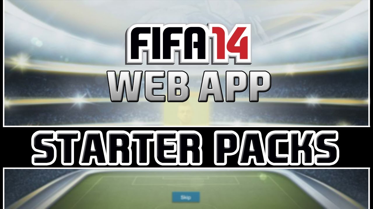 FIFA 14 Ultimate Team - Web App Pack Opening - Starter Packs