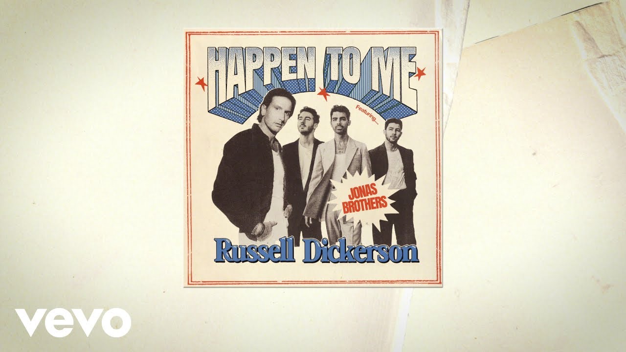 Russell Dickerson - Happen To Me (feat. Jonas Brothers) (Lyric Video)