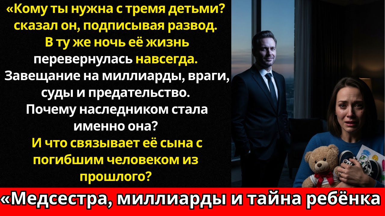 «Он выгнал её с тремя детьми… А ночью узнал правду, от которой побледнел»