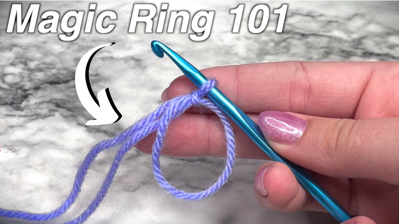 How to Crochet - Magic Ring (or Magic Circle)