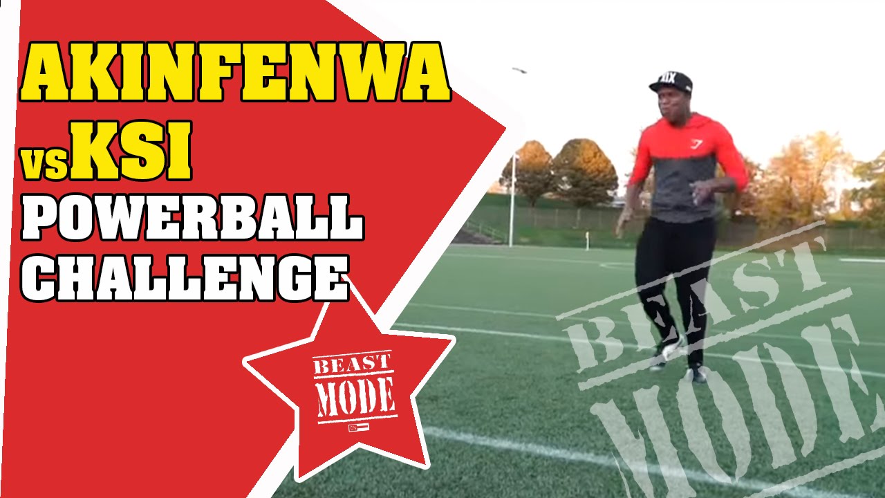 Akinfenwa vs KSI | Power Ball Challenge