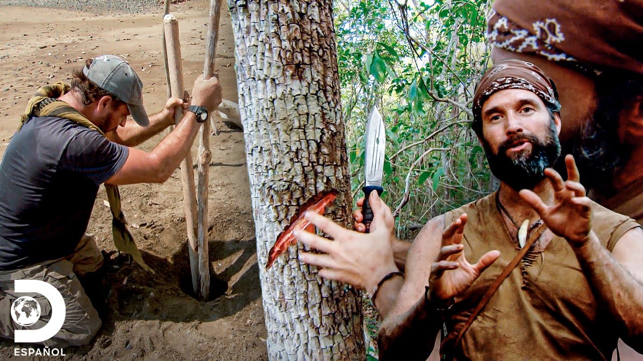 Lecciones de supervivencia primitiva | Desafío x 2 | Discovery En Español