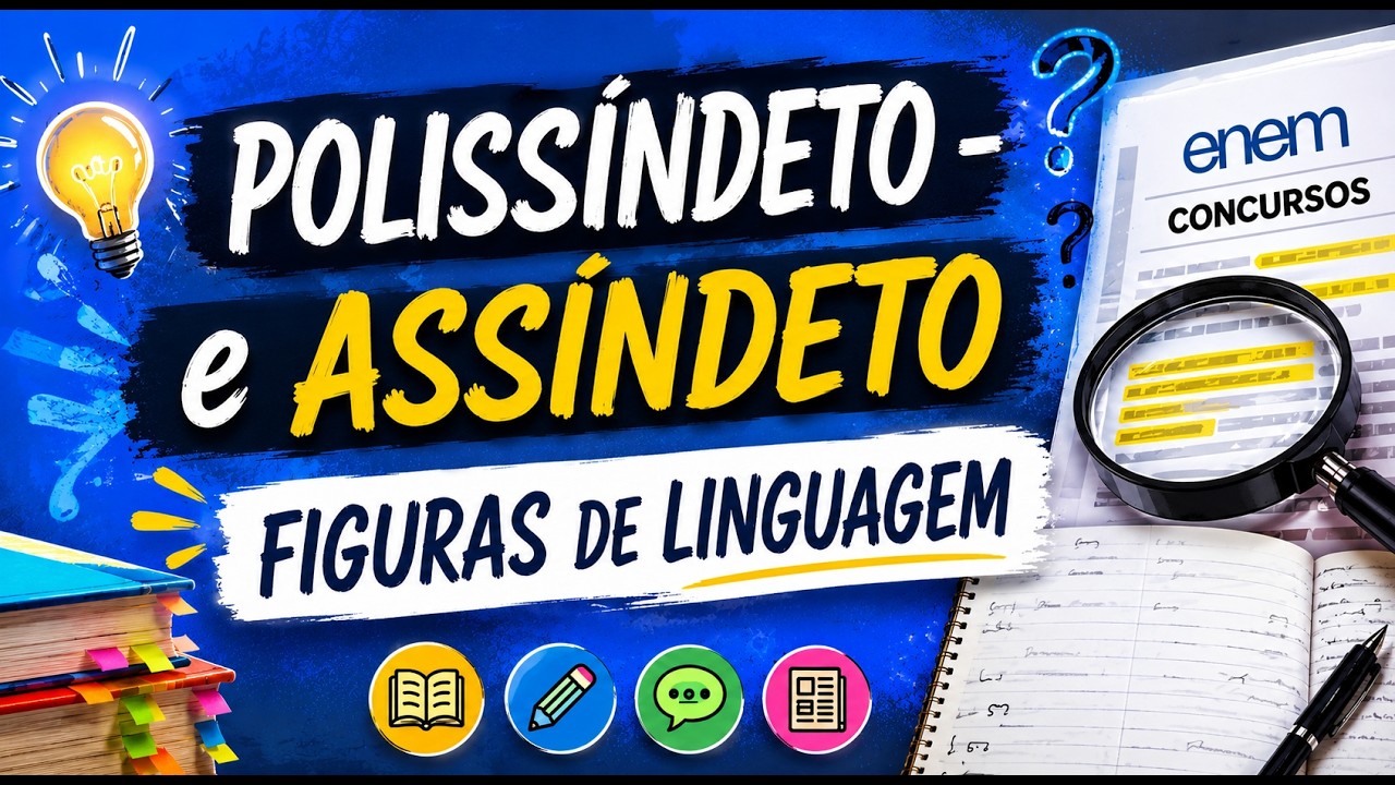 Polissíndeto e Assíndeto - Figuras de linguagem - Rápido e fácil I Português On-line