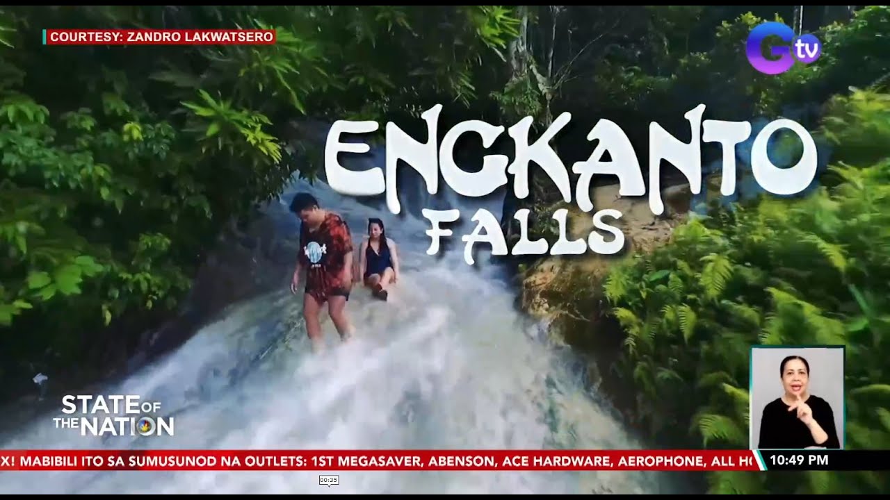 Engkanto falls sa Libmanan, Camarines Sur, dinadayo dahil sa pala-palapag na talon | SONA