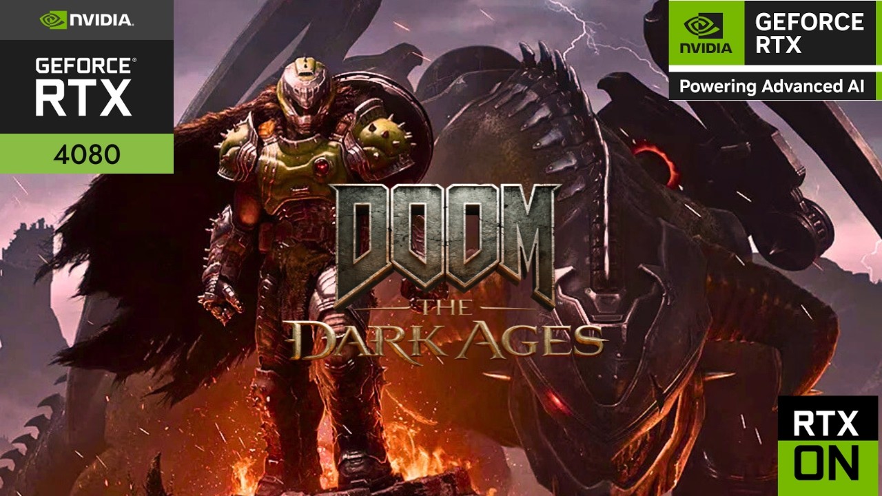 Doom The Dark Ages RTX 4080 1440p DLAA,QUALITY,BALANCED (2026)