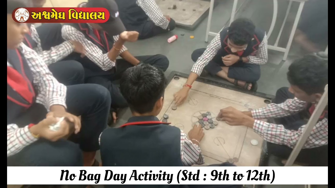 NO BAG DAY (STD : 9th to 12th ) 2025-26
