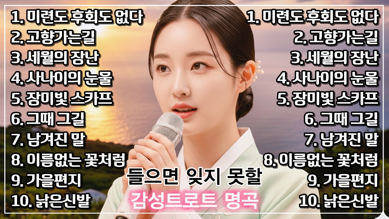 와.. 귀가 호강하는 진국인 목소리를 찾았다! 지친 마음을 위로하는 그때 그 시절 트로트 메들리 | 하루 종일 듣기 좋은 노래 모음 | 애절한 감성 트로트 옛노래 뽕짝 명곡 모음