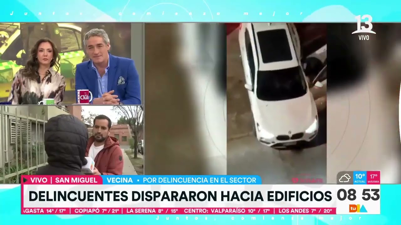 Delincuentes dispararon hacia departamentos mientras huían | Tu Día | Canal 13