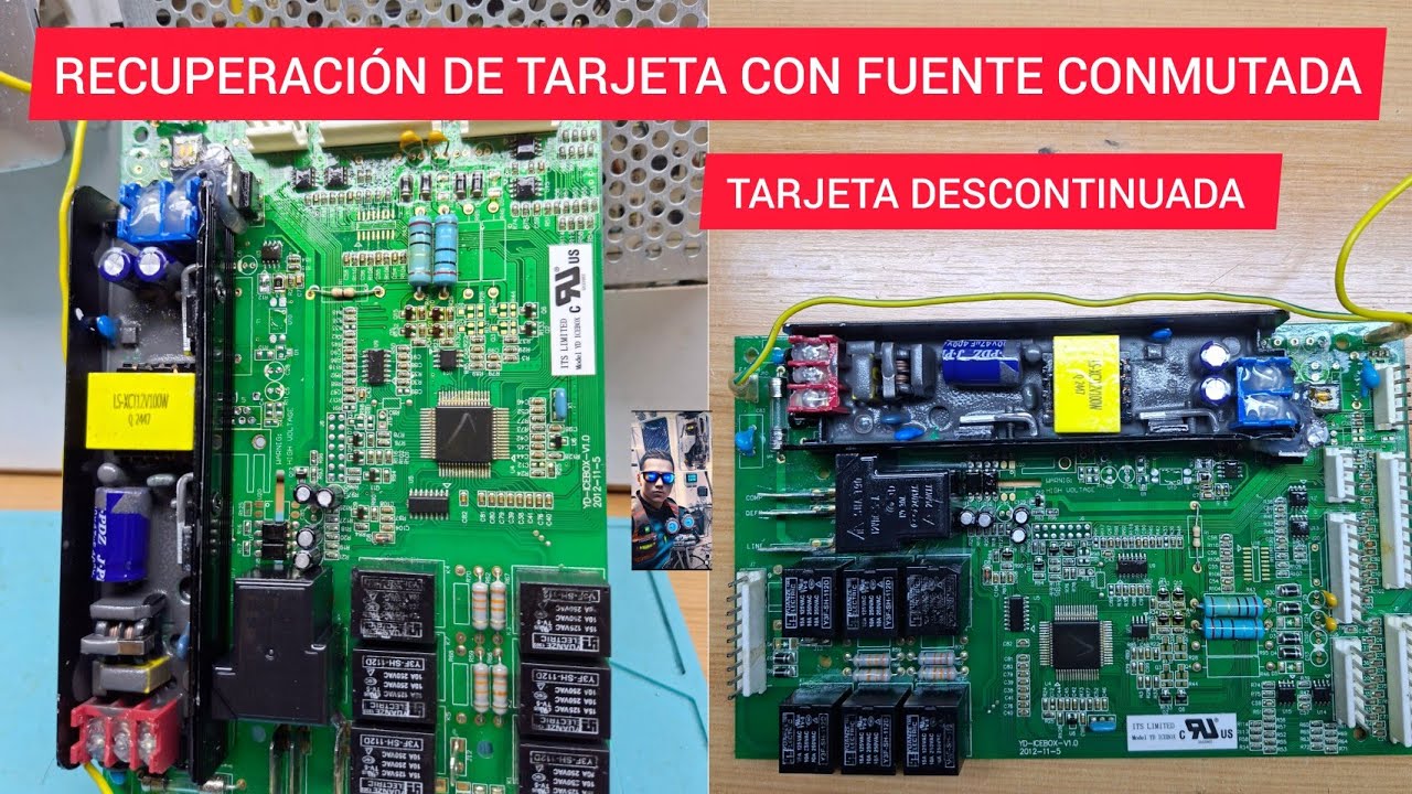 REPARACIÓN DE TARJETA GENERAL  ELECTRIC PROFILE CON FUENTE CONMUTADA