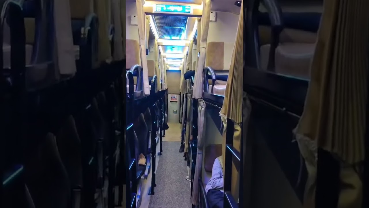 Intercity Smart Bus | Delhi To Gorkhpur | 2*1 Semi Sleepper Bus 