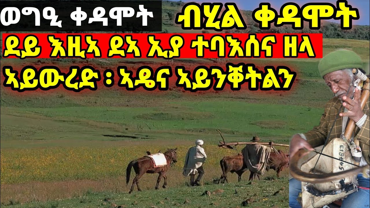 ወግዒ ቀዳሞት ፡ብሂል ቀዳሞት ፡ ደይ እዚኣ ደኣ ኢያ ተባእሰና ዘላ  ፡ ኣይውረድ ፡ ኣዴና ኣይንቐትልን