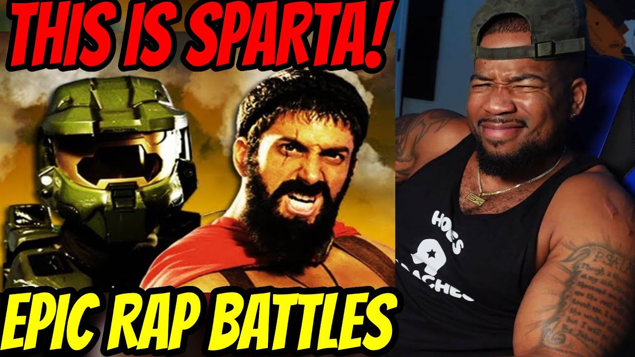 THIS IS SPARTA! LEONIDAS VS MASTER CHIEF! EPIC RAP BATTLES OF HISTORY!