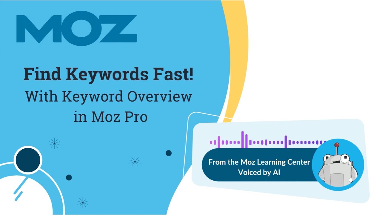 How to find keyword opportunties with Keyword Overview in Moz Pro