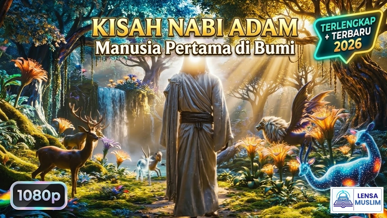 Kisah Nabi Adam AS, Manusia Pertama di Bumi (TERBARU + TERLENGKAP 2026)