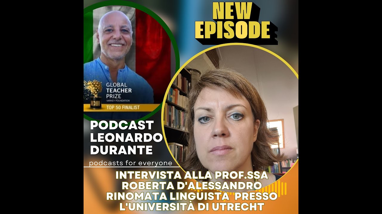 Intervista Prof.ssa Roberta D'Alessandro, rinomata linguista presso l'Università di Utrecht.