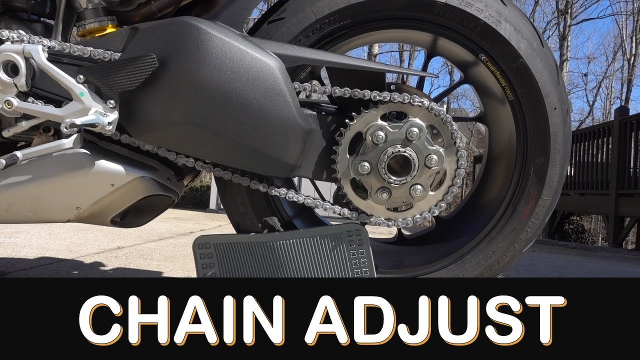 RIDE ON | Adjust Your Chain Properly (Ducati)