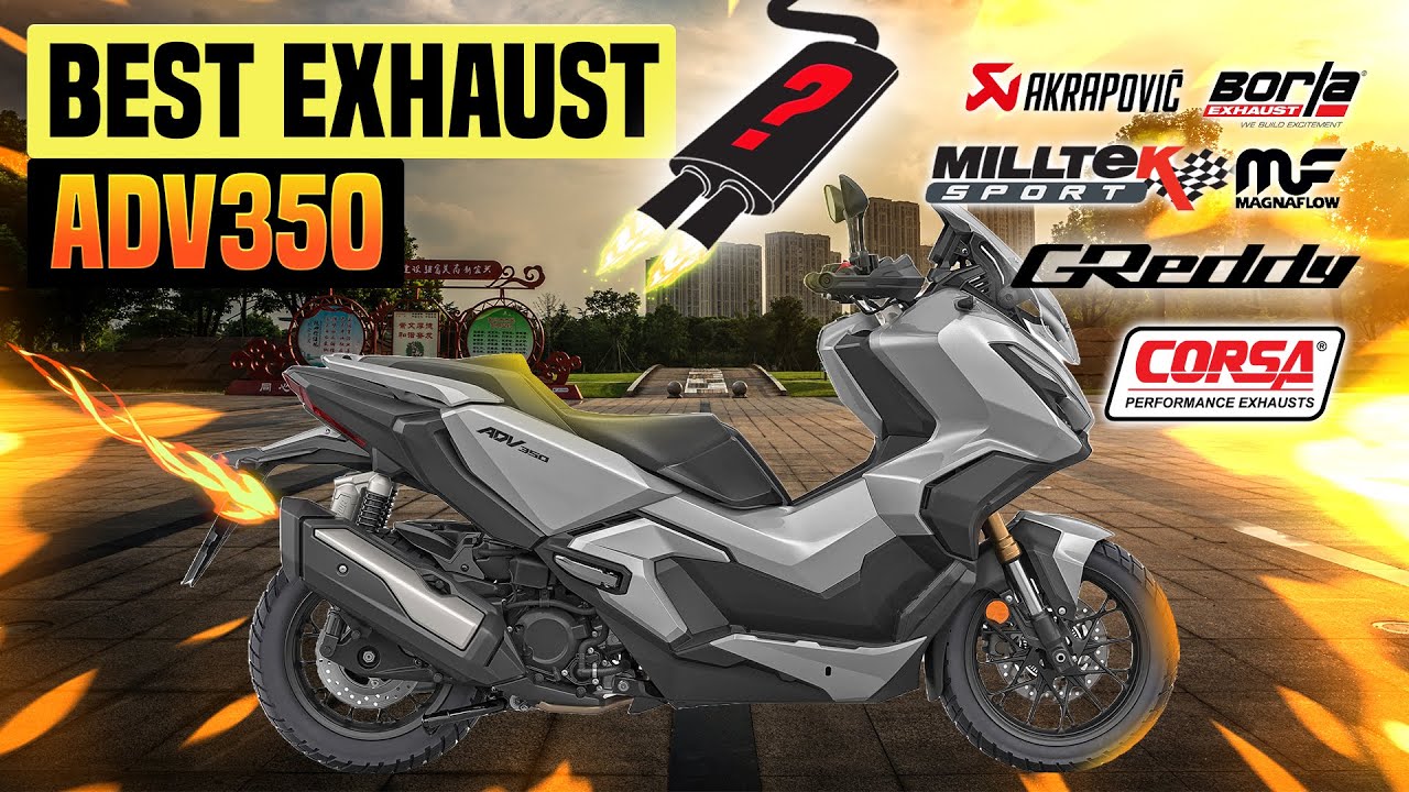 Honda ADV350 Exhaust Sound🔥Akrapovic,Arrow,IXIL,SC Project,Yoshimura,Mivv