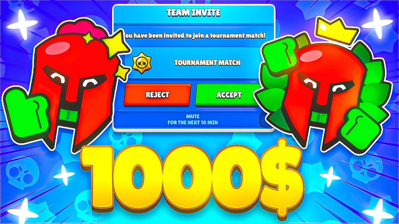 FINALE 1000$ CONTRO 3 PRO PLAYER 🏆 (Brawl Stars)