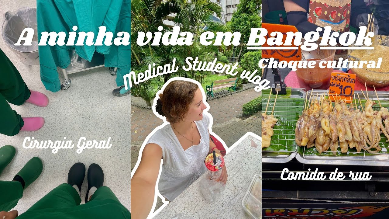 Interc&acirc;mbio #4 ESTUDANTE DE MEDICINA em BANGKOK I CHOQUE cultural no hospital! Vlog da minha Rotina