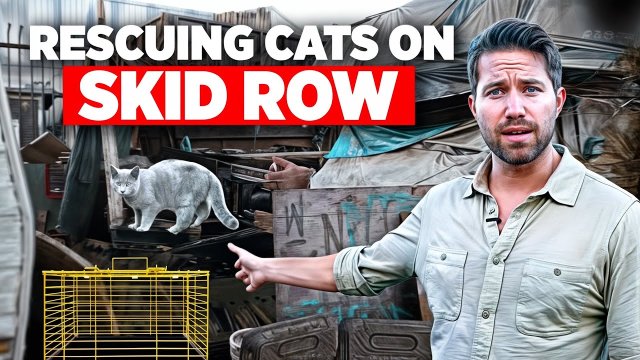 I Rescued Cats on LA's Most Dangerous Street! (Mature Audiences Only)
