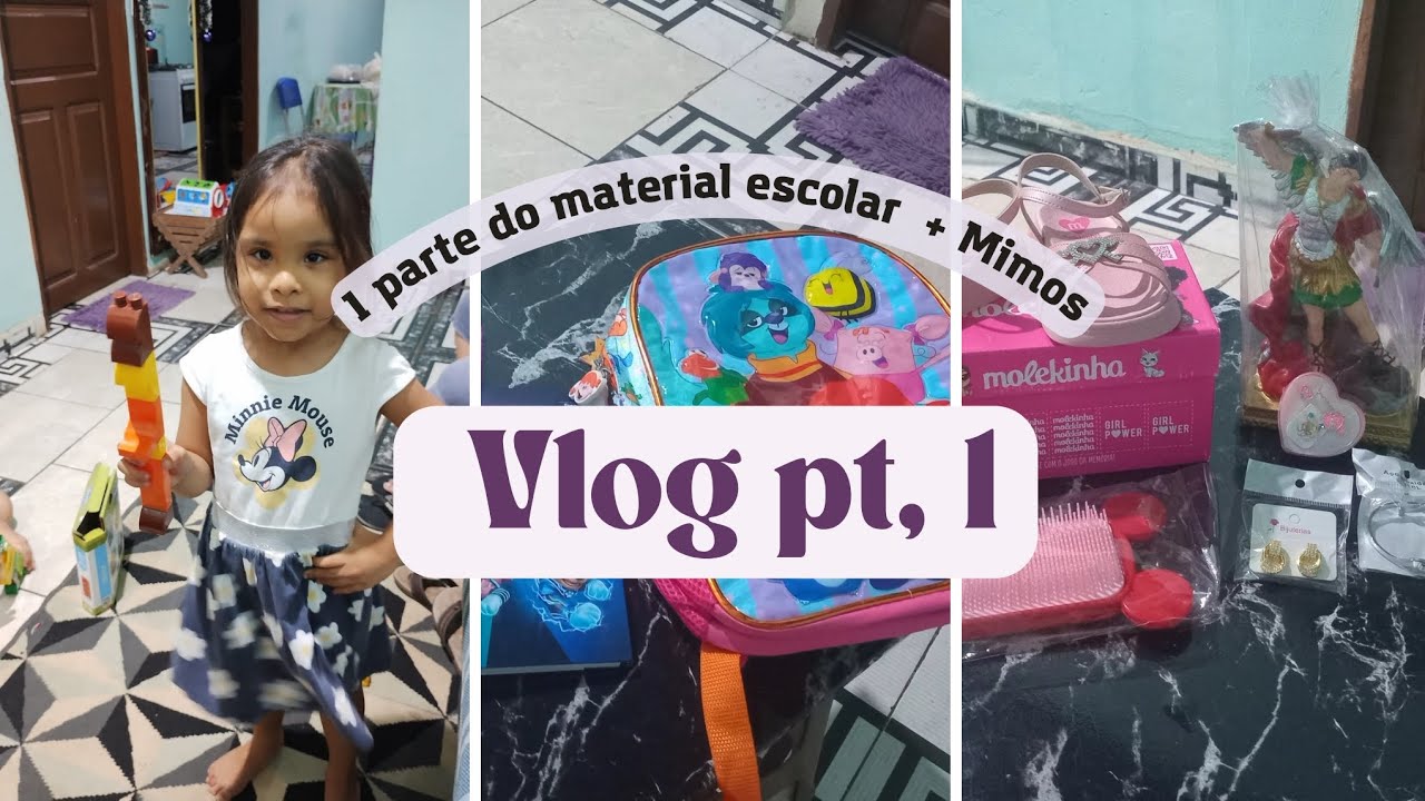 #vlog / #maternidadereal / em breve a bel vai começar a estudar/ compramos alguns materiais escolar.