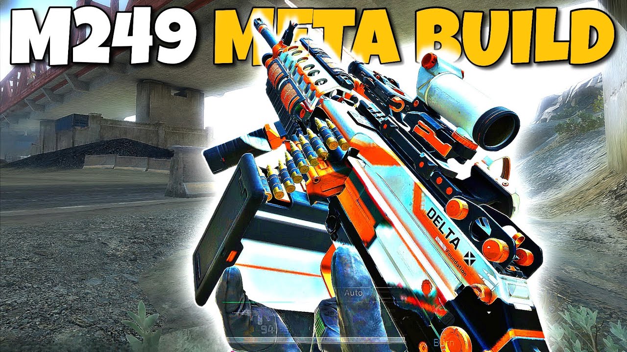 This M249 Build is a SILENT KILLER || M249 BUILD DELTA FORCE