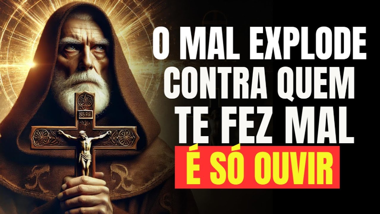 ✝️ Oração Explosiva a São Bento – O Mal Explode contra o teu Inimigo 🙏