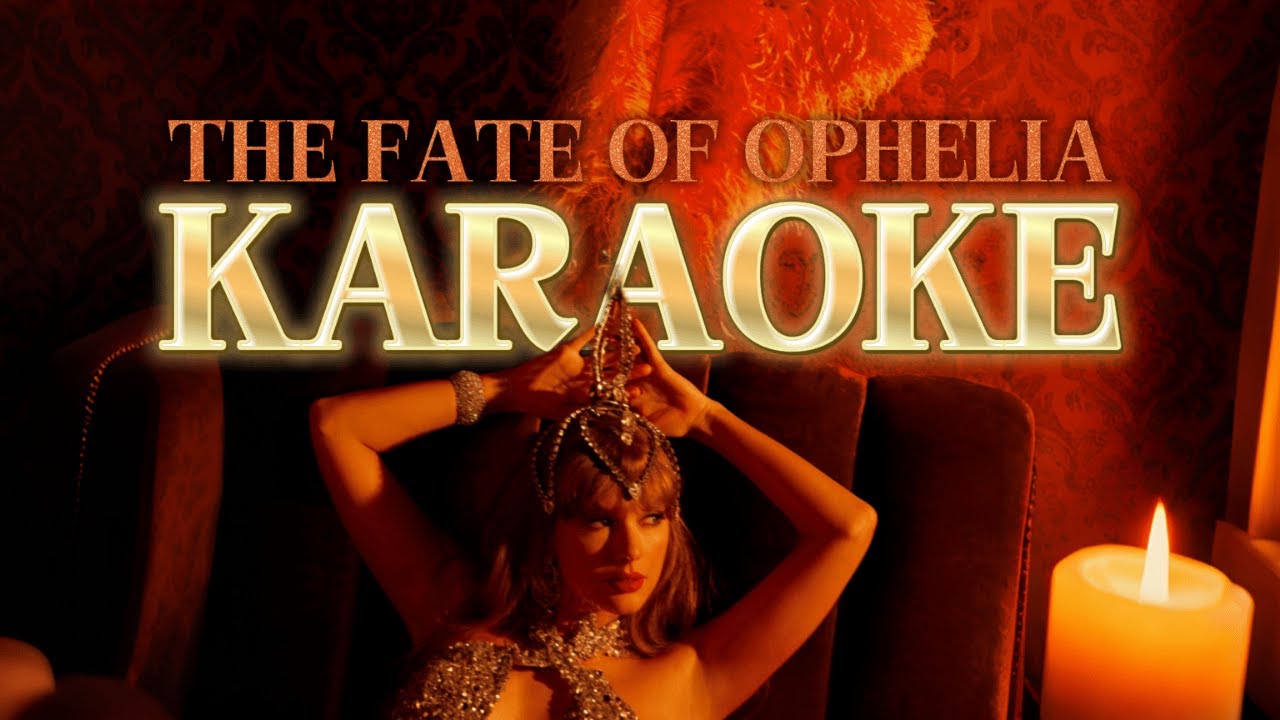 Taylor Swift - The Fate Of Ophelia | Karaoke with Backing Vocals