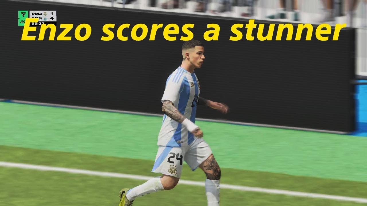 Fc26 - Argentina vs Real Madrid - Enzo scores a stunner