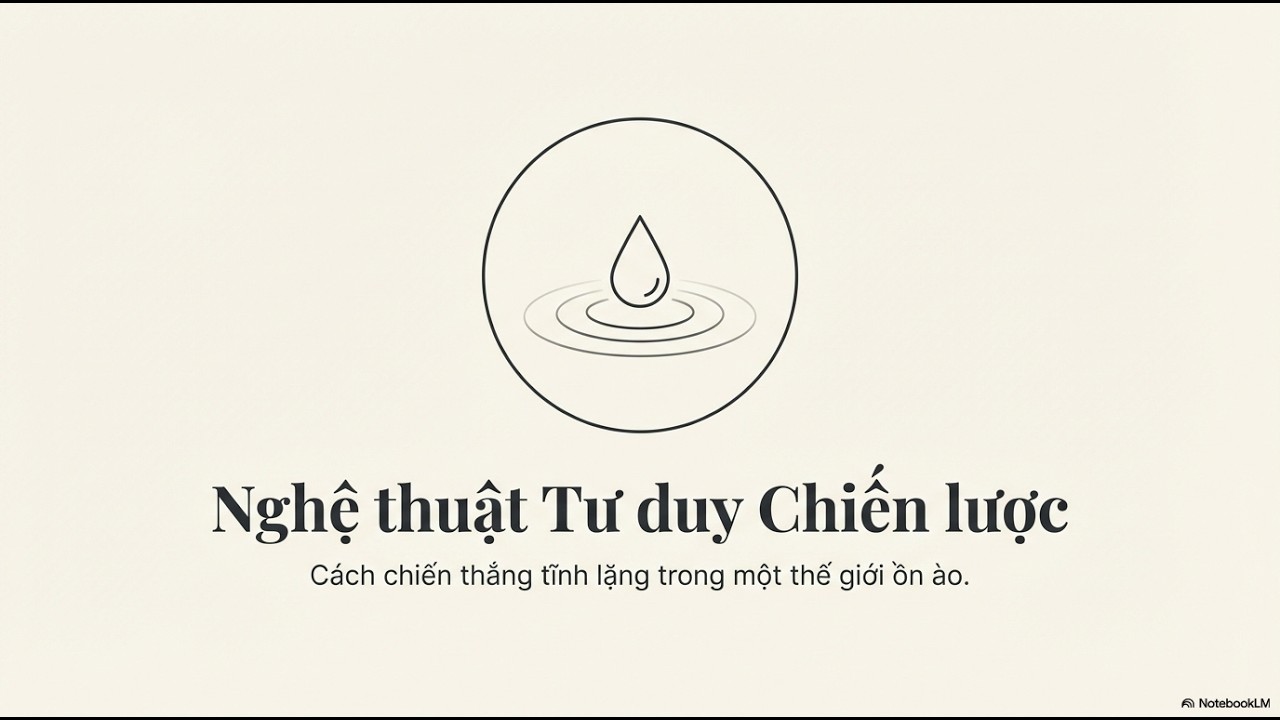 Nghệ Thuật Tư Duy Chiến Lược: Đọc Vị Tình Huống, Làm Chủ Cảm Xúc & Chiến Thắng Trong Tĩnh Lặng