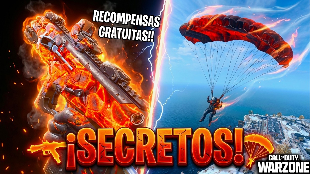 Cómo CONSEGUIR *ECO DESTROZADO* y el PARACAÍDAS *TORMENTA ROJA* en Warzone 🪂