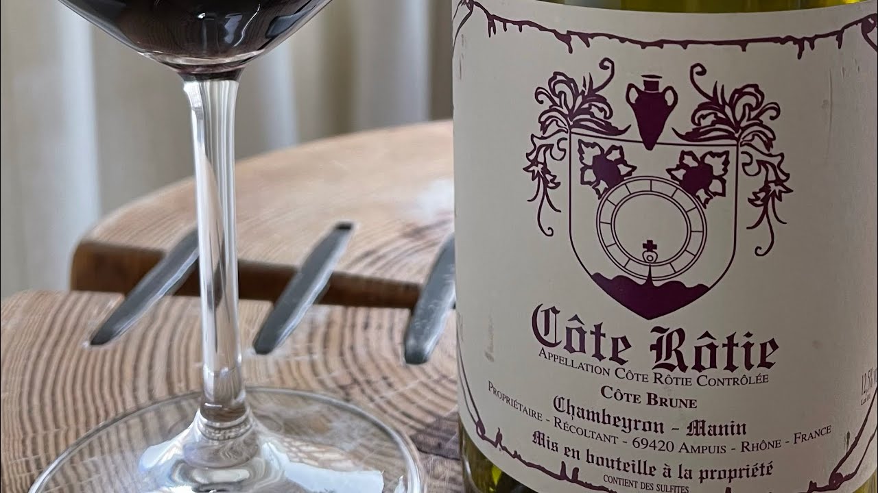 Chambeyron-Manin, Côte Rôtie, Côte Brune 2015, Rhône Nord, dégusté le 5 décembre 2021