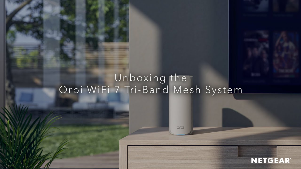 Распаковываем систему Orbi 770 Series WiFi 7 Mesh: откройте для себя домашний WiFi нового поколения!